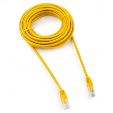 Патч-корд UTP   7.5m Cablexpert PP12-7.5M/Y желтый кат.5E