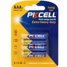 Батарейка AAA PKCELL R03P-4B  4 шт в блистере