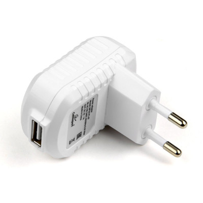 Адаптер питания 220 В - USB Cablexpert <MP3A-PC-07> USB 1 порт, 1A, белый
