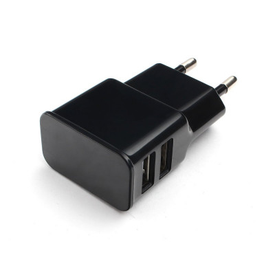 Адаптер питания 220 В - USB Cablexpert <MP3A-PC-12> USB 2 порта, 2.1A, черный