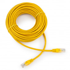 Патч-корд UTP 10m Cablexpert <PP12-10M/Y> желтый кат.5E