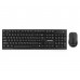 Клавиатура+мышь Гарнизон GKS-110, черный, 2.4 ГГц, 1000 DPI
