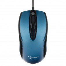 Мышь Gembird MOP-405-B, т.синий USB, бесшумный клик