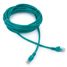 Патч-корд UTP   5m Cablexpert <PP12-5M/G> зеленый кат.5E