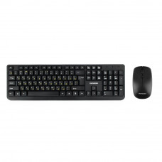 Клавиатура+мышь Гарнизон GKS-100, черный, 2.4 ГГц, 1000 DPI