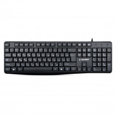 Клавиатура Gembird KB-8410, USB, черный, шоколадный тип клавиш, 104 кл., кабель 1,5м