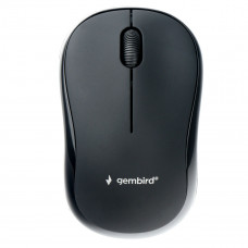 Мышь Gembird MUSW-255, беспр., опт., 2.4ГГц, черный, 3 кнопки,1000DPI
