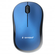 Мышь Gembird MUSW-265, беспр., опт., 2.4ГГц, синий, 3 кнопки,1000DPI