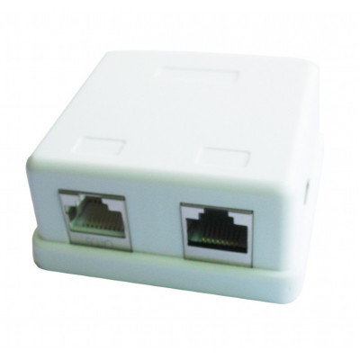 Розетка  RJ-45 кат.5E, NCA-SMB2E двойная