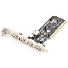 Контроллер PCI to USB 2.0 (4ext 1int)