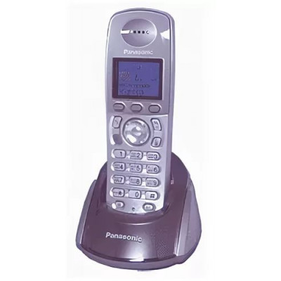 Телефон Panasonic KX-TCA130RUF (трубка с ЖК диспл.) к телефону KX-TCD305/307, голубой металлик