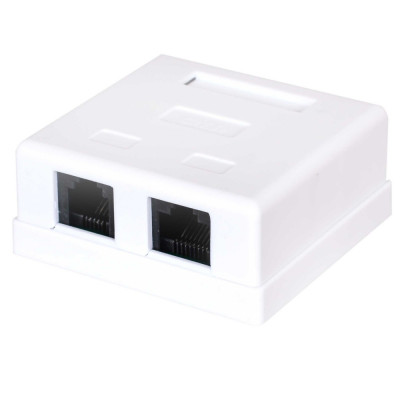 Розетка  RJ-45 + RJ-11 кат.5e <5bites> <LY-SB09>