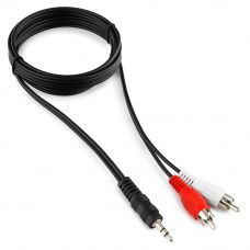 Кабель Audio MiniJack(m) - 2*RCA(m)  1.5м Cablexpert CCA-458
