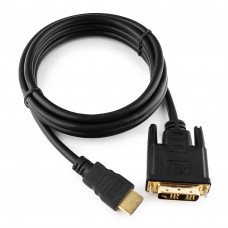 Кабель HDMI ==> DVI (19M/19M)  1.8м Cablexpert <CC-HDMI-DVI-6>