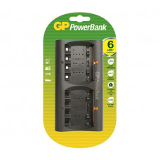 Зарядное уст-во GP <GPPB22GS> PowerBank Mega (NiMh, AA/AAA)