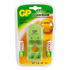 Зарядное уст-во GP <GPPB360GS210-UE2> PowerBank (NiMh, AA/AAA) +AAx2шт. аккум.