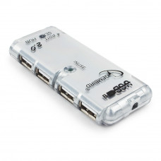 Концентратор USB 2.0 4 порта, Gembird <UHB-C244> питание