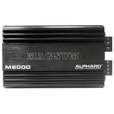Усилитель 1 канальный Alphard Magnum M800D