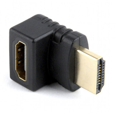 Переходник HDMI(m) --> HDMI(f) угловой