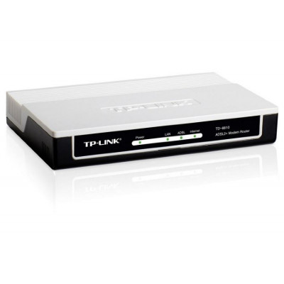 Модем TP-Link <TD-8810B> 1 ethernet port ADSL2+ router , with splitter, Annex B