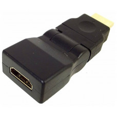 Переходник HDMI(m) --> HDMI(f) поворотный