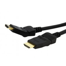 Кабель HDMI ==> HDMI (19M/19M)  3м <Rotate180> GoldPlated