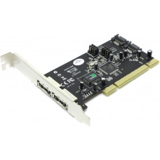 Контроллер STLab A-183 PCI, SATA150, 2port-ext / 2port-int, RAID
