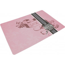 Наклейка для ноутбука G-Cube <A4-GSR-17RI> 13-17", розовая, рисунок "Royal Club"