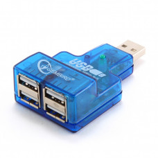 Концентратор USB 2.0 4 порта, Gembird <UHB-CN224>