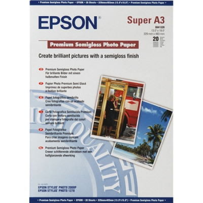 Бумага Epson  ( S041328 ) A3 Super 20л.