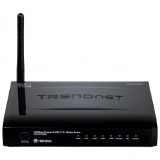 Модем TRENDnet <TEW-657BRM> ADSL2+ Annex A 4UTP 100, 802.11b/g/n, 150Мбит/с