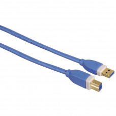 Кабель USB 3.0 A-->B, 5м Hama <H-39673>