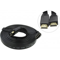 Кабель HDMI ==> HDMI (19M/19M)  2м <5bites> v1.3b <APC-182-002>, до 10.2Gbps, зол.разъемы, плоский