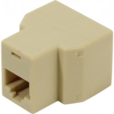 Разветвитель RJ-45 8P8C (розетка) -> 2x8P8C (розетки) VCOM <CT252>
