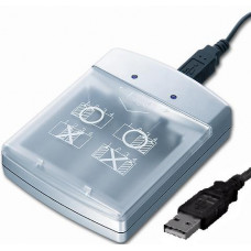 Зарядное уст-во Gembird USB BC-001, USB, 4 аккумулятора (2АА и 2ААА)