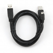 Кабель USB 2.0 A-->2xAM/miniBM 5P 1.8м проф. Gembird <CCP-USB22-AM5P-6>