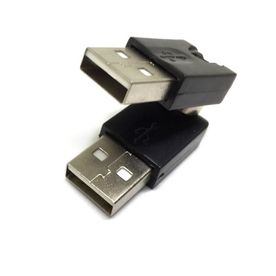 Переходник USB 2.0 A(m) --> A(m) Espada <EUSBAmAm270><37666> поворотный 360°/ 270°