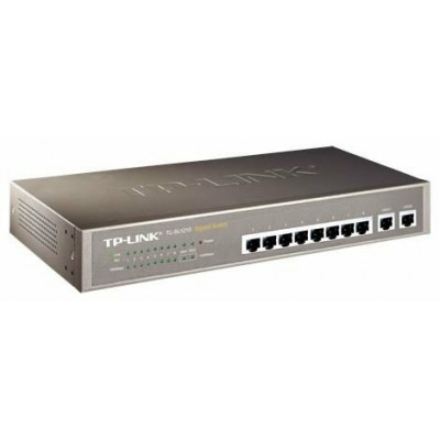 HUB TP-Link <TL-SL1210> 8-port 100 Мбит/с+2 порта Ethernet