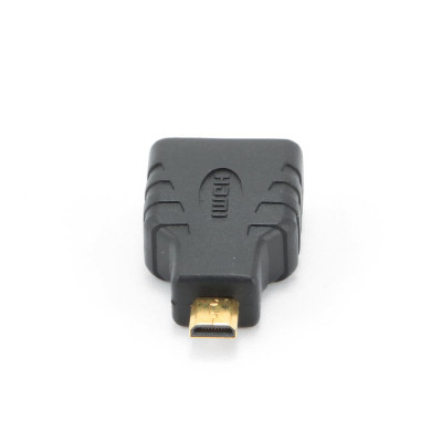 Переходник HDMI(f) --> microHDMI(m) Gembird <A-HDMI-FD> <угловой>