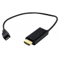 Конвертер microUSB(m) --> HDMI(f) + USB microFEspada <EMHL-MCUSBM-HDM> 20 см