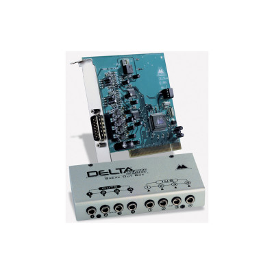 SB M-Audio Delta 44 PCI +Ext.Break Out Box (analog 4In/4Out)  <24-bit 96kHz AD/DA> RTL