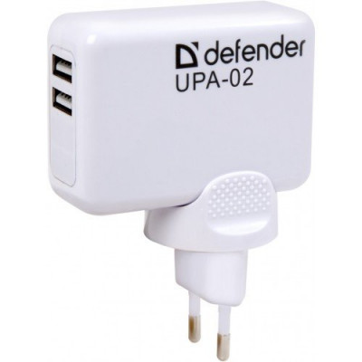 Адаптер питания 220 В - USB Defender <UPA-04> 4 порта 5V/2.1А