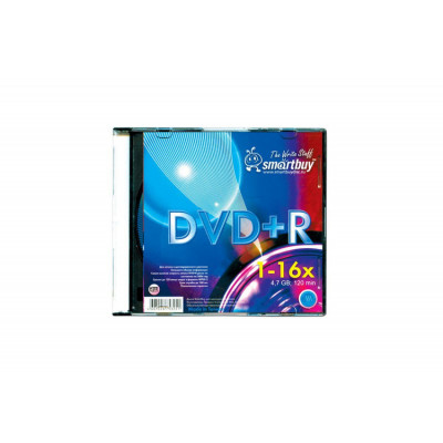 DVD+R 4.7GB, Smart Buy 16x Slim