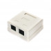 Розетка  RJ-45 кат.5E, <NA214> внешняя 2порт.
