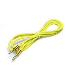 Кабель Audio MiniJack(m) - MiniJack(m)   1м Cablexpert <CCA-3.5MM-1Y> желтый