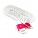 Кабель USB 2.0 A(m) --> Lightning  1м Cablexpert <CC-ApUSBr1m> розовый металлик (СЕЛИКОН)