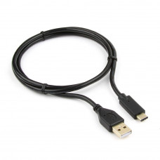 Кабель USB 2.0 A-->C,  1м Cablexpert <CCP-USB2-AMCM-1M> USB2.0 AM/USB3.1 Type-C