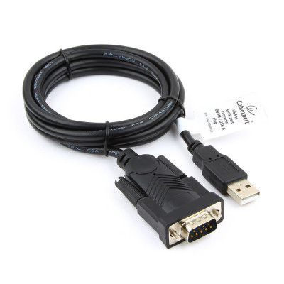 Конвертер USB 2.0 --> 1хCOM AM/DB9M, 1.8 метра Gembird <UAS-DB9M-02>