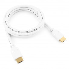 Кабель HDMI ==> HDMI 1.4 (19M/19M)  1.8м Cablexpert <CC-HDMI4-W-6> белый