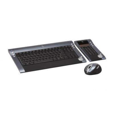 Клавиатура+мышь Logitech <967562> diNovo Media Laser Desktop беспроводные